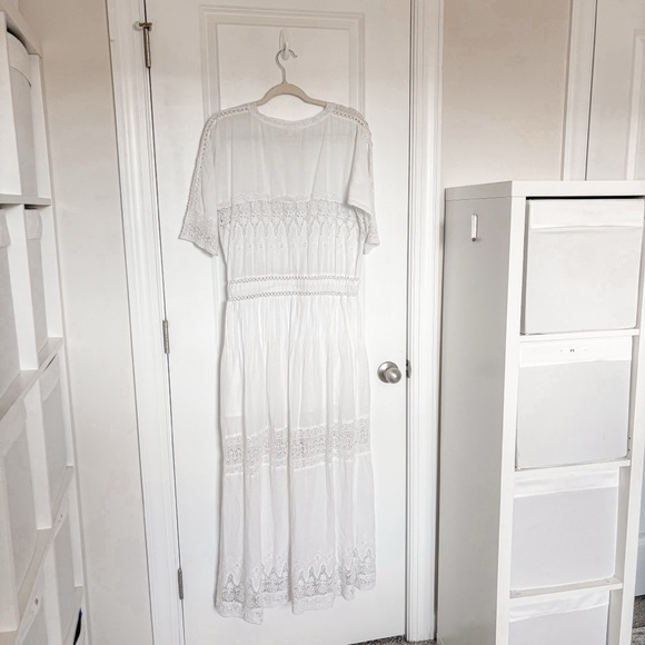 LoveShackFancy Beth Dress Lace Maxi - Picture 4 of 6